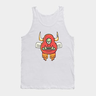 Angry Eggplant Boy Tank Top